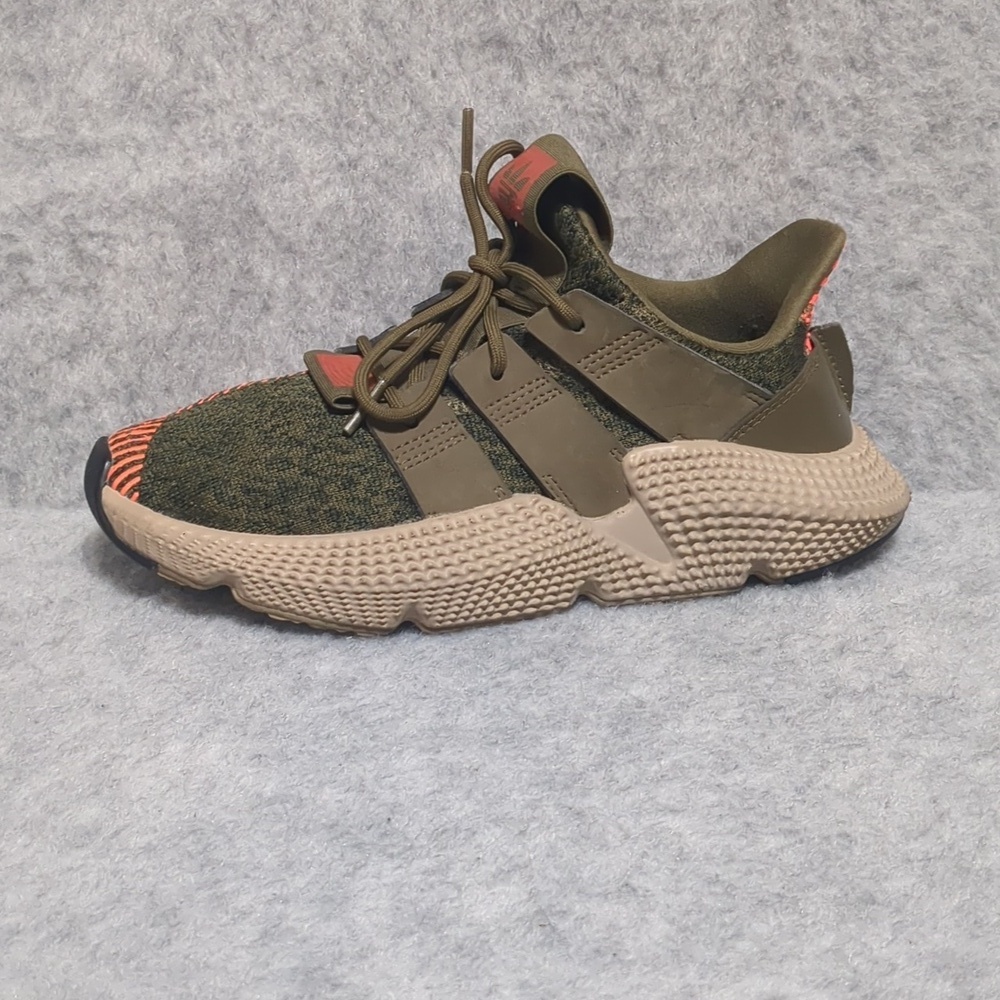 Adidas Prosphere Trace Olive Green Lace Sneakers Size Mens 5 - Women's 6